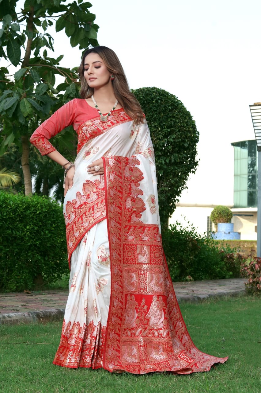 Ddf 206 Banarasi Silk Designer Saree Catalotg